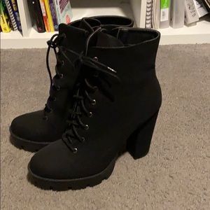 Forever 21 Platform Booties!!